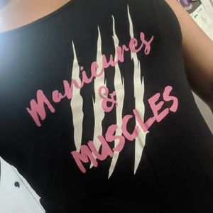 Custom Manicures & Muscles - Razorback Tanks